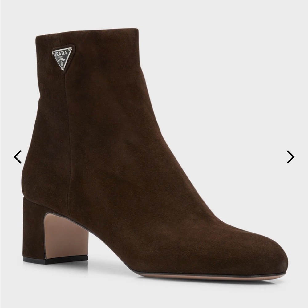 Prada suede boots